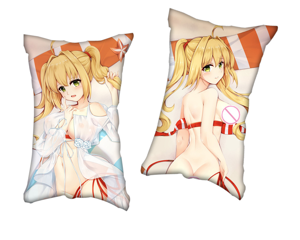 Fate Grand Order NERO CLAVDIVS CAESAR Anime Two Way Tricot Air Pillow With a Hole 35x55cm(13.7in x 21.6in)
