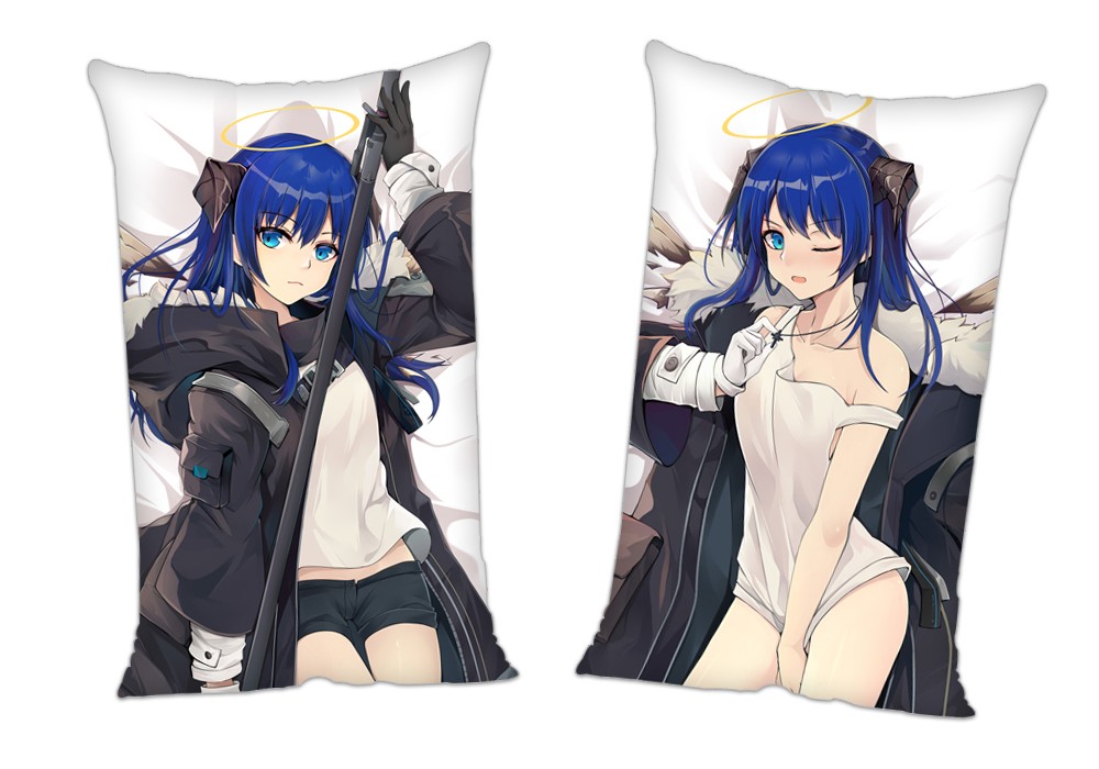 Arknights Mastema Anime 2Way Tricot Air Pillow With a Hole 35x55cm(13.7in x 21.6in)