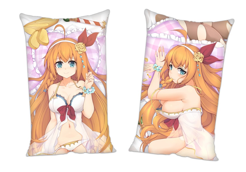 Princess Connect ReDive Eustiana von Astraea Anime 2 Way Tricot Air Pillow With a Hole 35x55cm(13.7in x 21.6in)