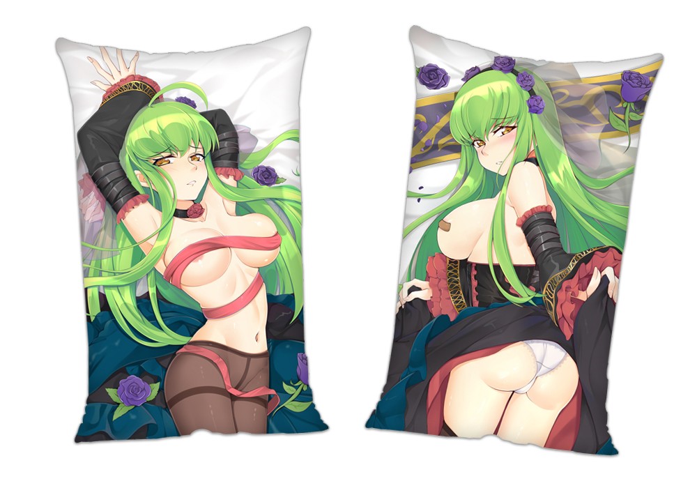 Code Geass CC Anime 2 Way Tricot Air Pillow With a Hole 35x55cm(13.7in x 21.6in)