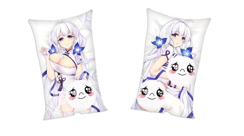 Azur Lane Illustrious Anime 2Way Tricot Air Pillow With a Hole 35x55cm(13.7in x 21.6in)