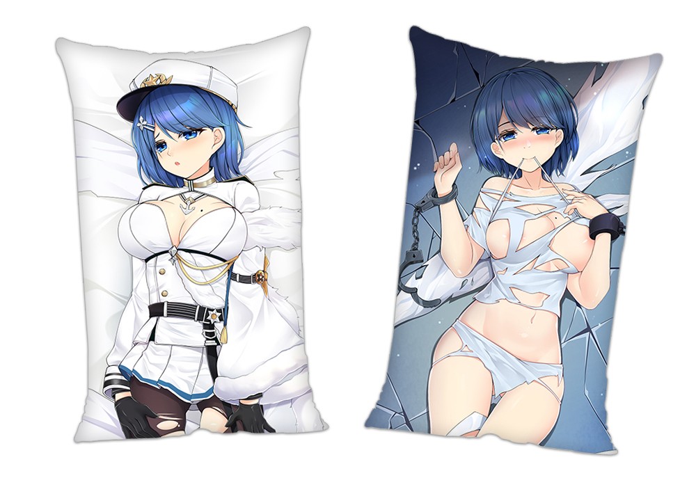 Azur Lane Chapayev class Anime 2Way Tricot Air Pillow With a Hole 35x55cm(13.7in x 21.6in)