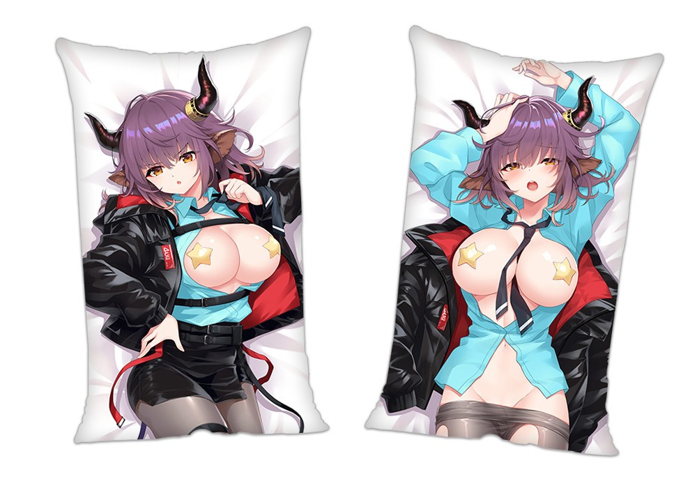 Arknights Sideroca Anime 2Way Tricot Air Pillow With a Hole 35x55cm(13.7in x 21.6in)