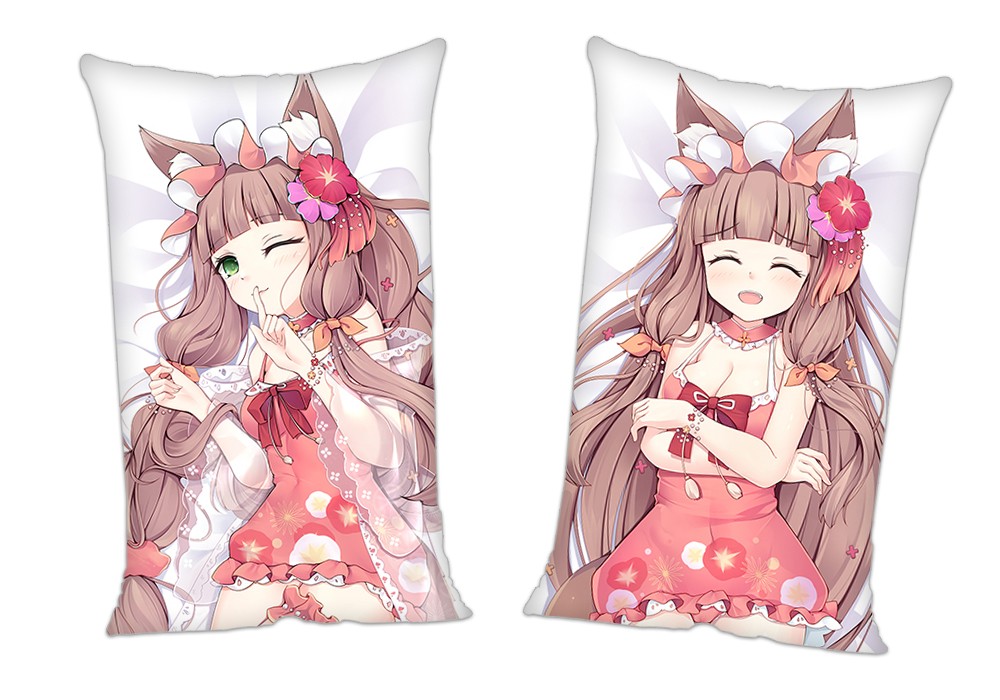 incess Connect ReDive Maho Anime 2Way Tricot Air Pillow With a Hole 35x55cm(13.7in x 21.6in)