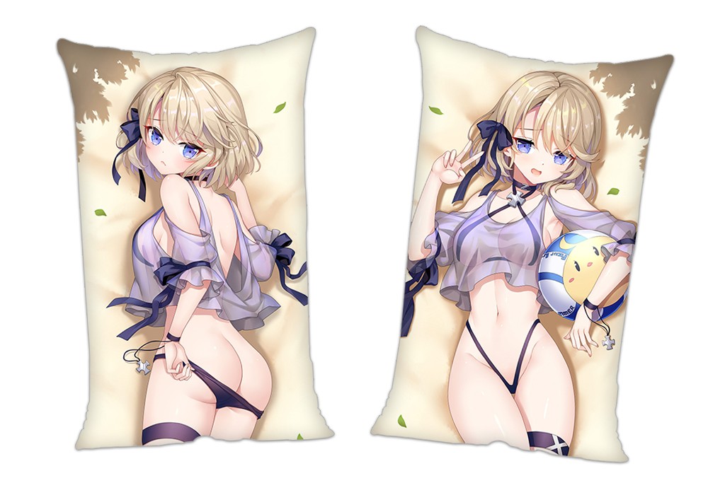 Azur Lane Z23 Anime 2 Way Tricot Air Pillow With a Hole 35x55cm(13.7in x 21.6in)