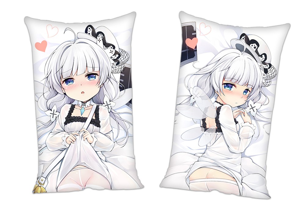 Azur Lane Illustrious Anime 2 Way Tricot Air Pillow With a Hole 35x55cm(13.7in x 21.6in)