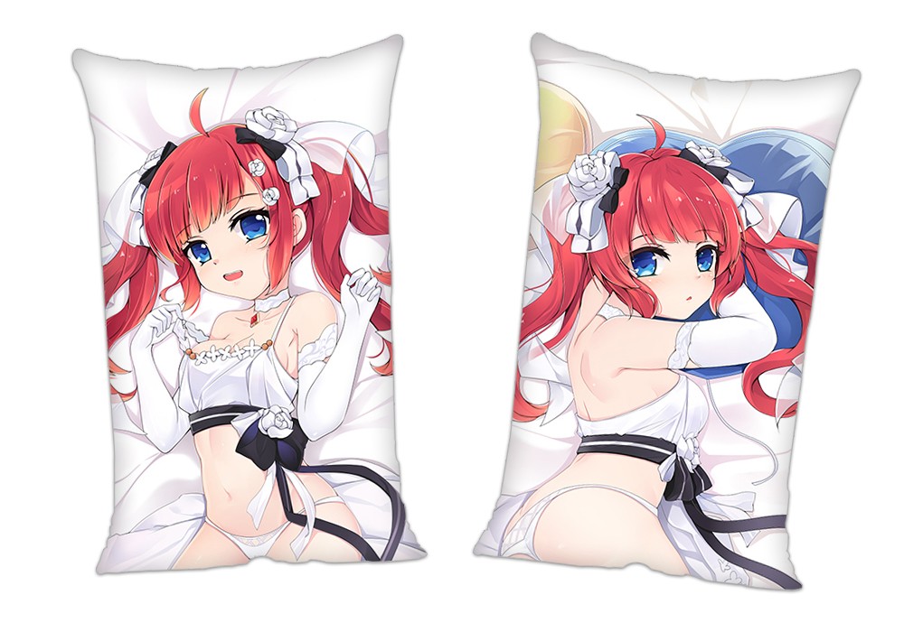 Azur Lane USS San Diego Anime 2 Way Tricot Air Pillow With a Hole 35x55cm(13.7in x 21.6in)