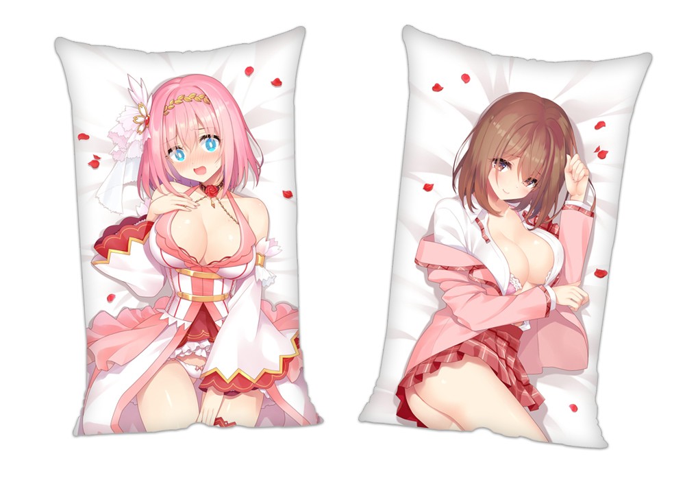 Princess Connect ReDive Yui Anime 2 Way Tricot Air Pillow With a Hole 35x55cm(13.7in x 21.6in)