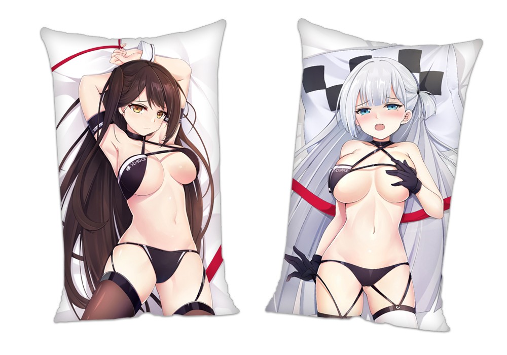 Azur Lane Zuikaku Shoukaku Anime 2Way Tricot Air Pillow With a Hole 35x55cm(13.7in x 21.6in)