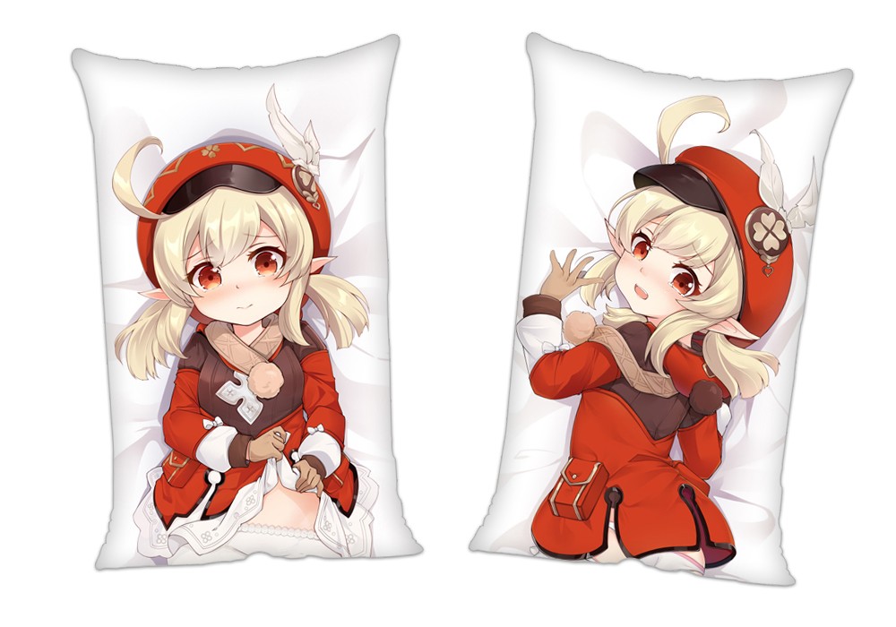 Genshin Impact Barbara Anime 2Way Tricot Air Pillow With a Hole 35x55cm(13.7in x 21.6in)