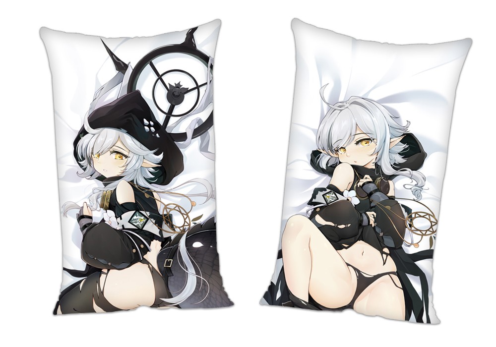 Arknights Tomimi Anime 2Way Tricot Air Pillow With a Hole 35x55cm(13.7in x 21.6in)