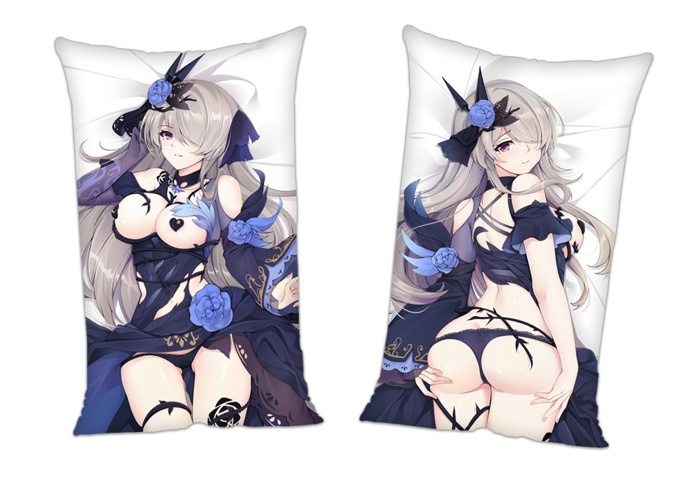 Rita Rossweisse Honkai Impact 3rd Anime 2Way Tricot Air Pillow With a Hole 35x55cm(13.7in x 21.6in)