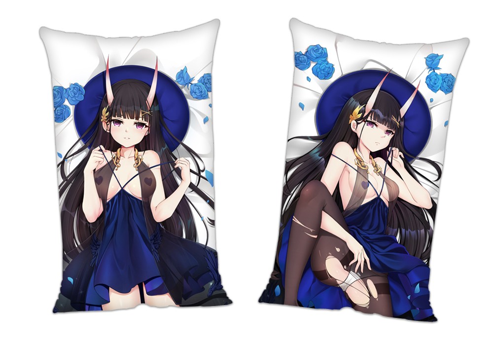 Azur Lane Noshiro Anime 2Way Tricot Air Pillow With a Hole 35x55cm(13.7in x 21.6in)