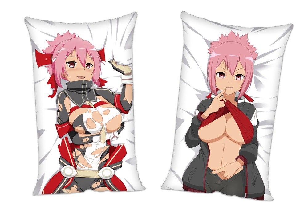 Yuki Yuna Is a Hero Akamine Yuna Anime 2Way Tricot Air Pillow With a Hole 35x55cm(13.7in x 21.6in)