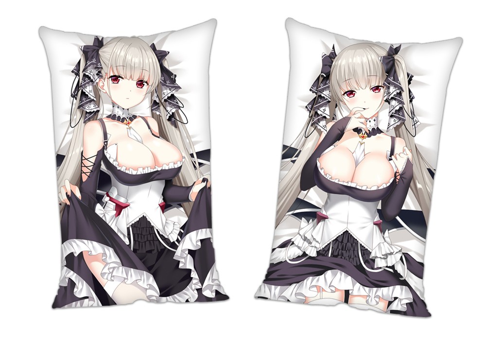 Azur Lane HMS Formidable Anime 2Way Tricot Air Pillow With a Hole 35x55cm(13.7in x 21.6in)