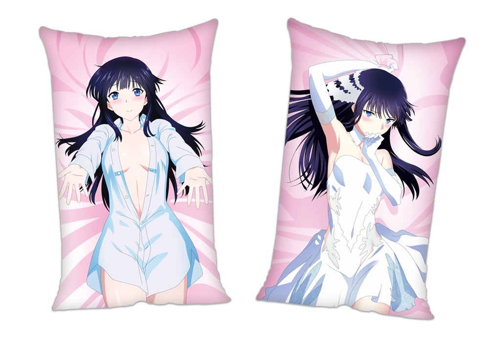 Lord Marksman and Vanadis Shiba Miyuki Anime 2Way Tricot Air Pillow With a Hole 35x55cm(13.7in x 21.6in)
