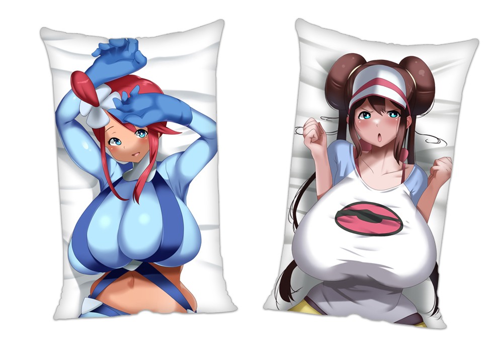 Pokemon Pocket Monster Skyla Anime 2Way Tricot Air Pillow With a Hole 35x55cm(13.7in x 21.6in)