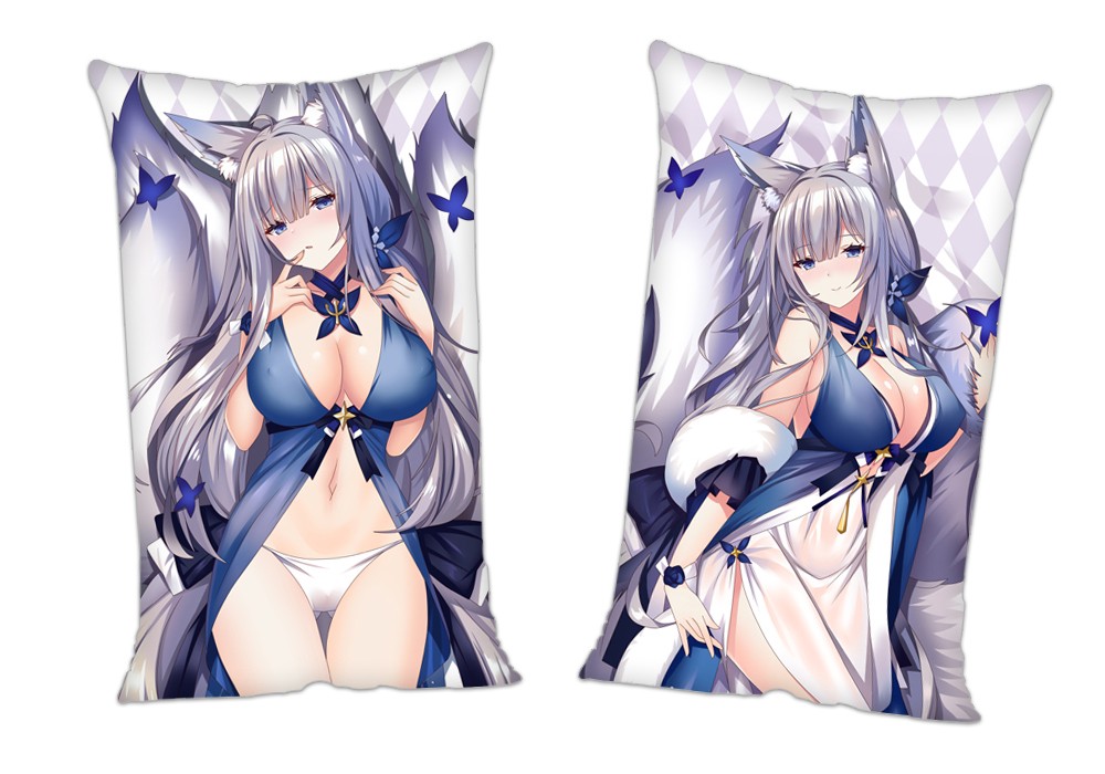 Azur Lane Anime 2Way Tricot Air Pillow With a Hole 35x55cm(13.7in x 21.6in)