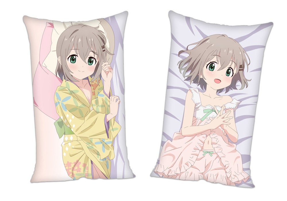 Encouragement of Climb Yukimura Aoi Anime 2Way Tricot Air Pillow With a Hole 35x55cm(13.7in x 21.6in)