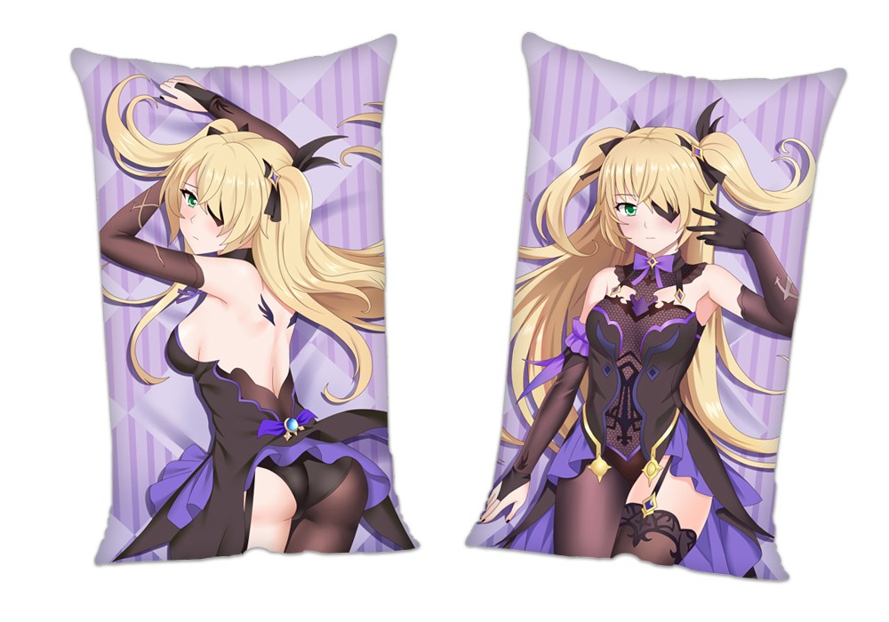 Genshin Impact Fischl Anime 2Way Tricot Air Pillow With a Hole 35x55cm(13.7in x 21.6in)