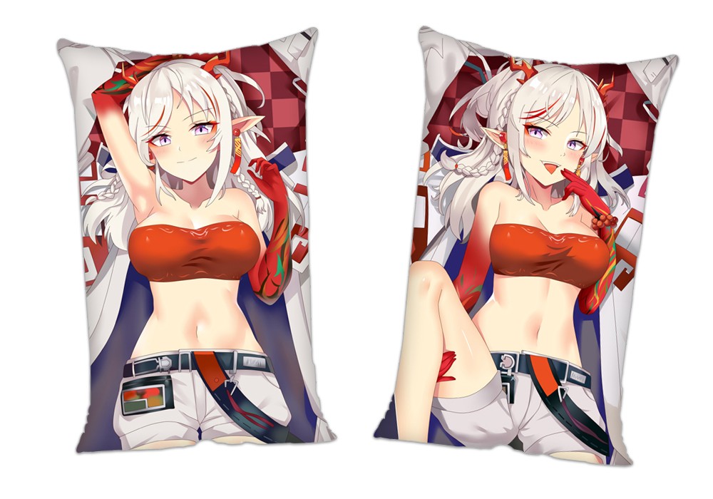Arknights Nian Anime 2Way Tricot Air Pillow With a Hole 35x55cm(13.7in x 21.6in)