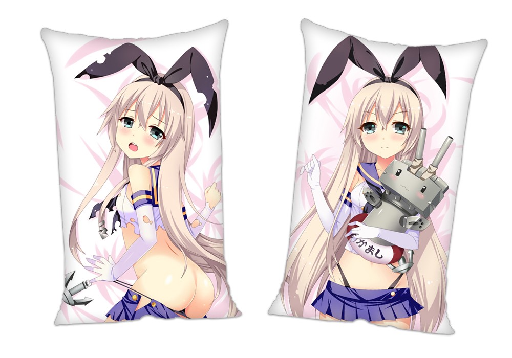 Kantai Collection shimakaze Anime 2Way Tricot Air Pillow With a Hole 35x55cm(13.7in x 21.6in)