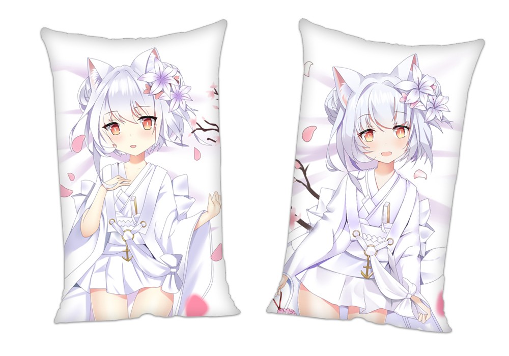 Azur Lane Anime 2Way Tricot Air Pillow With a Hole 35x55cm(13.7in x 21.6in)