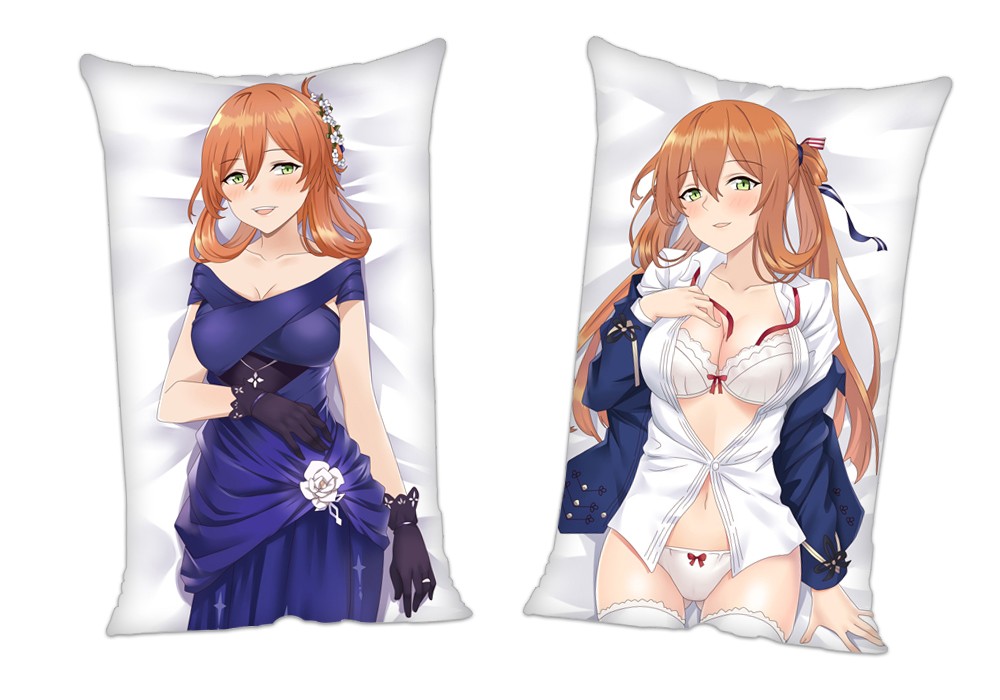 Girls Frontline Springfield M1903 Anime 2Way Tricot Air Pillow With a Hole 35x55cm(13.7in x 21.6in)