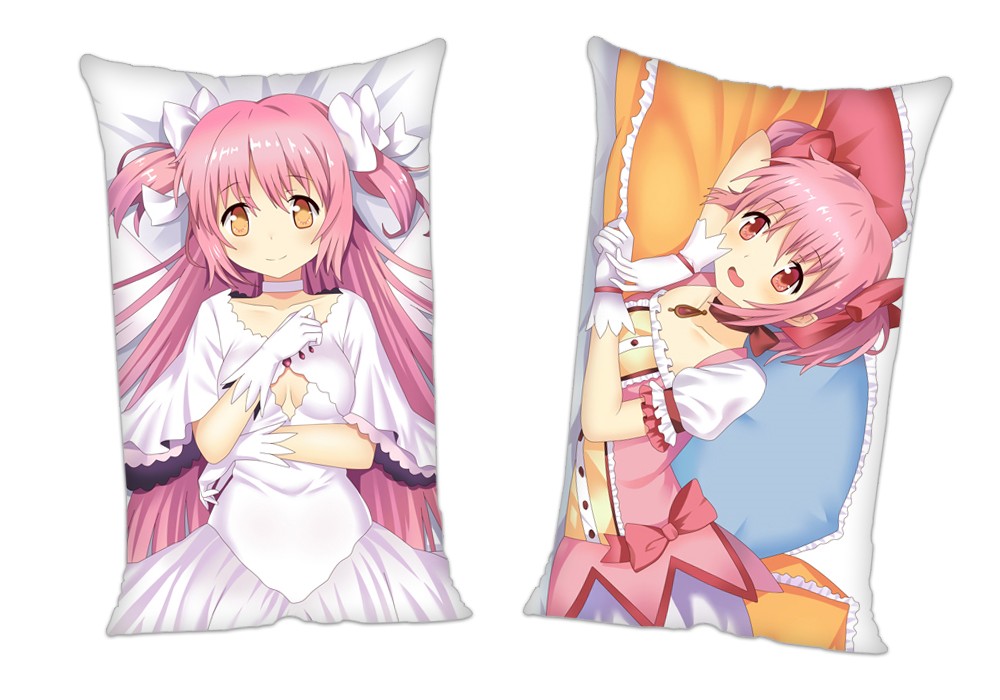 Puella Magi Madoka Magica Anime 2Way Tricot Air Pillow With a Hole 35x55cm(13.7in x 21.6in)