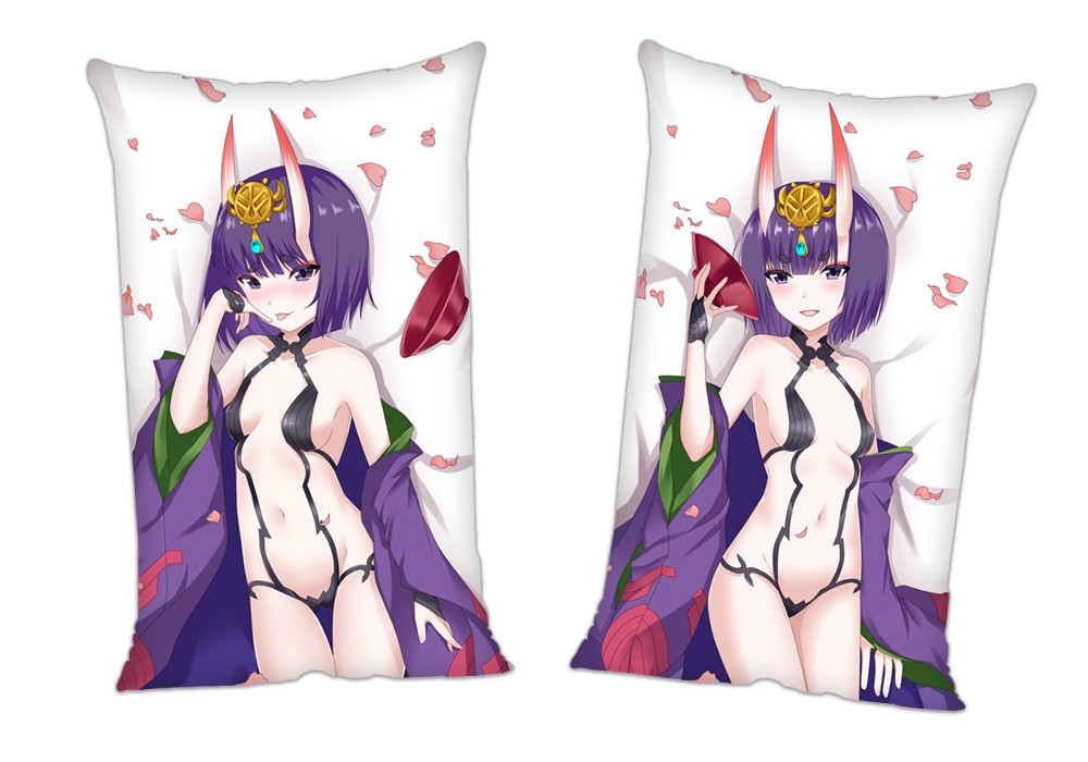 Fate Grand Order Shuten Doji Anime 2Way Tricot Air Pillow With a Hole 35x55cm(13.7in x 21.6in)