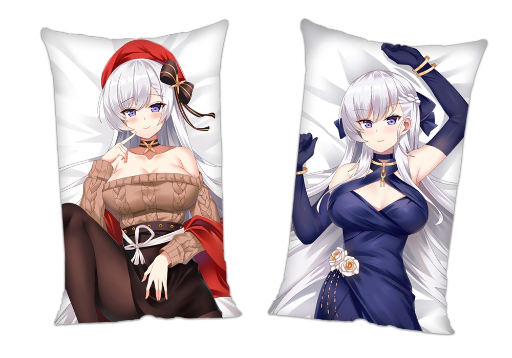 Azur Lane Anime 2Way Tricot Air Pillow With a Hole 35x55cm(13.7in x 21.6in)