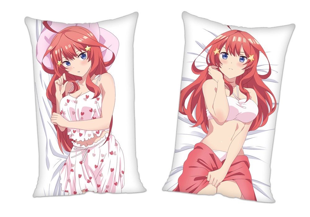 The Quintessential Quintuplets Nakano Itsuki Anime 2Way Tricot Air Pillow With a Hole 35x55cm(13.7in x 21.6in)