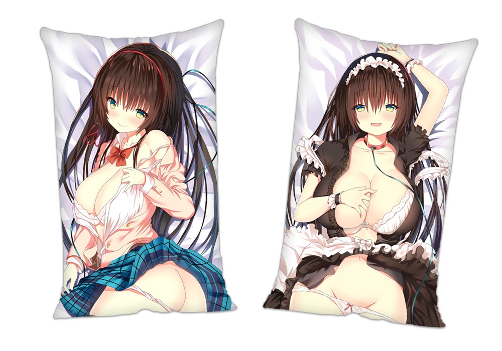 Kawaikereba Hentai demo Suki ni Natte Kuremasuka Anime 2Way Tricot Air Pillow With a Hole 35x55cm(13.7in x 21.6in)