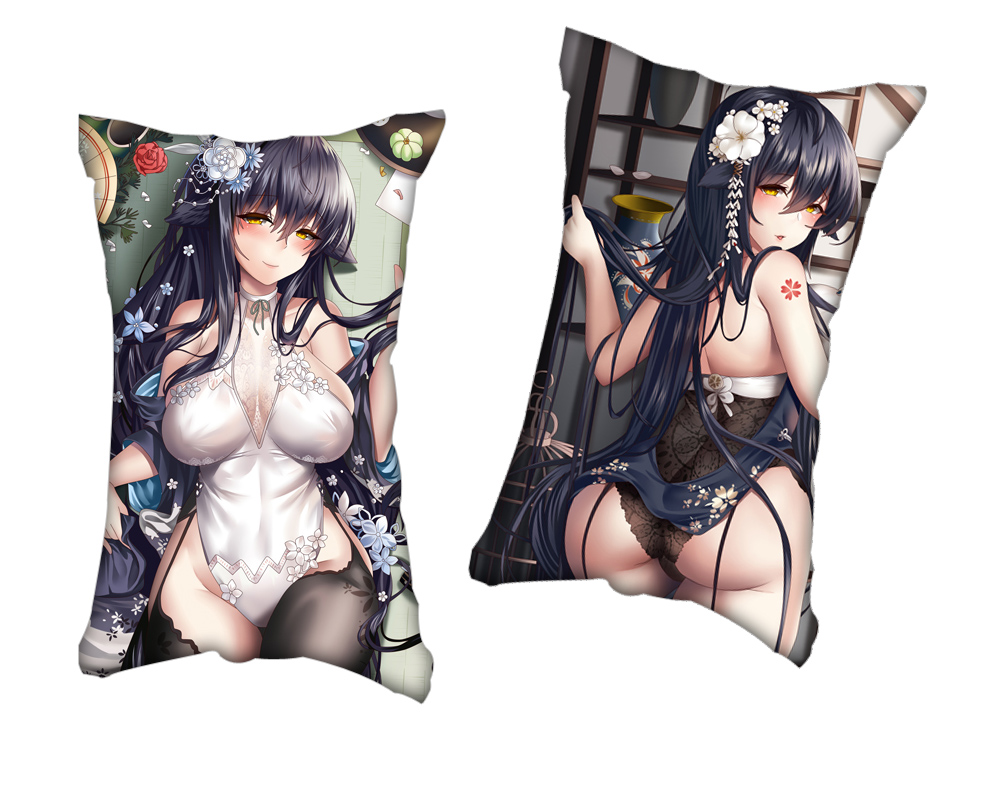 Azur Lane Cheongsam Azuma Anime 2 Way Tricot Air Pillow With a Hole 35x55cm(13.7in x 21.6in)