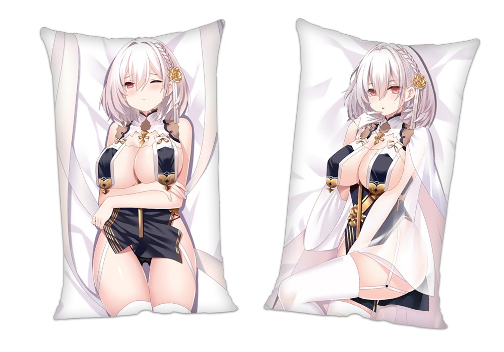 Azur Lane HMS Sirius Anime 2Way Tricot Air Pillow With a Hole 35x55cm(13.7in x 21.6in)