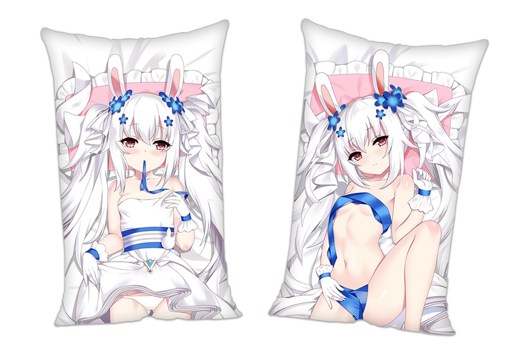 Azur Lane Laffey Anime 2 Way Tricot Air Pillow With a Hole 35x55cm(13.7in x 21.6in)