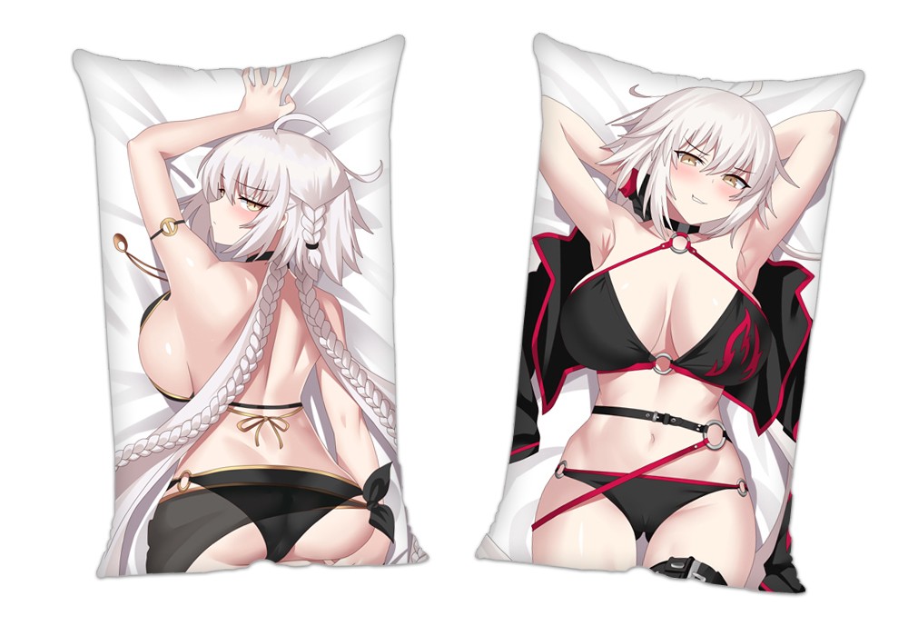 FateGrand Order FGO Jeanne d Arc Anime 2Way Tricot Air Pillow With a Hole 35x55cm(13.7in x 21.6in)