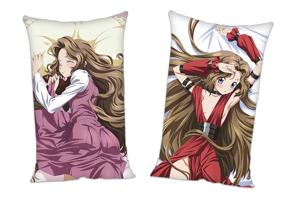 Nunnally Lamperouge CODE GEASS Lelouch of the Rebellion Anime 2Way Tricot Air Pillow With a Hole 35x55cm(13.7in x 21.6in)