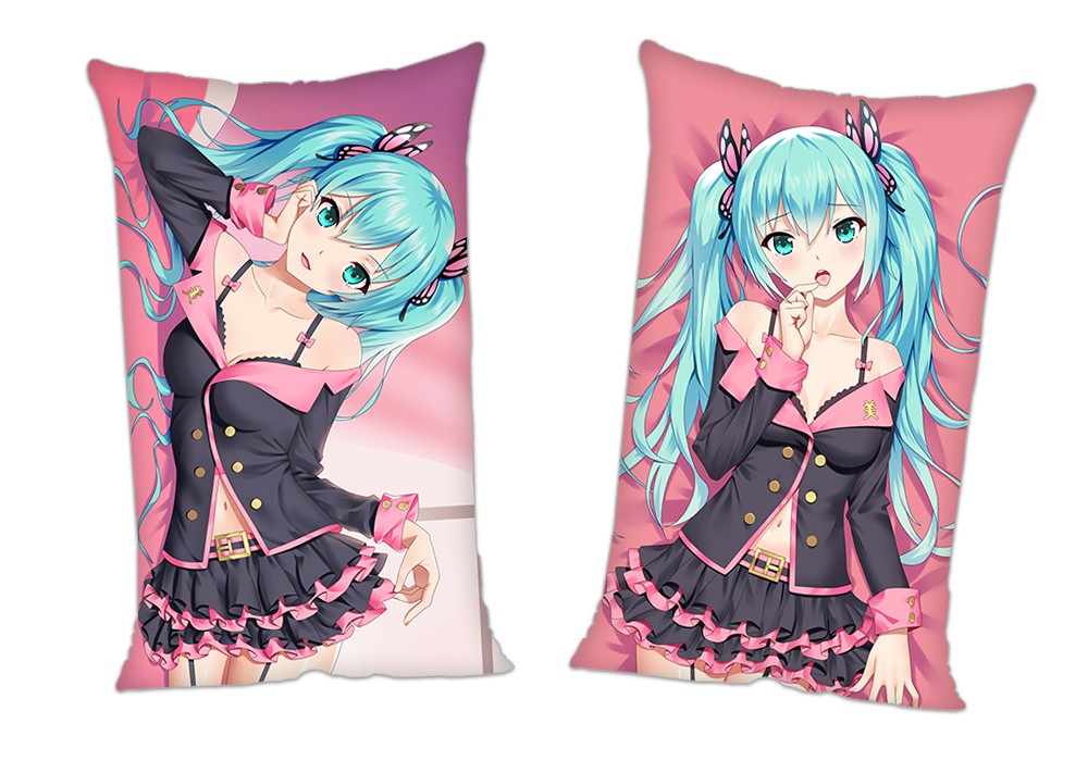 Hatsune Miku Anime 2Way Tricot Air Pillow With a Hole 35x55cm(13.7in x 21.6in)