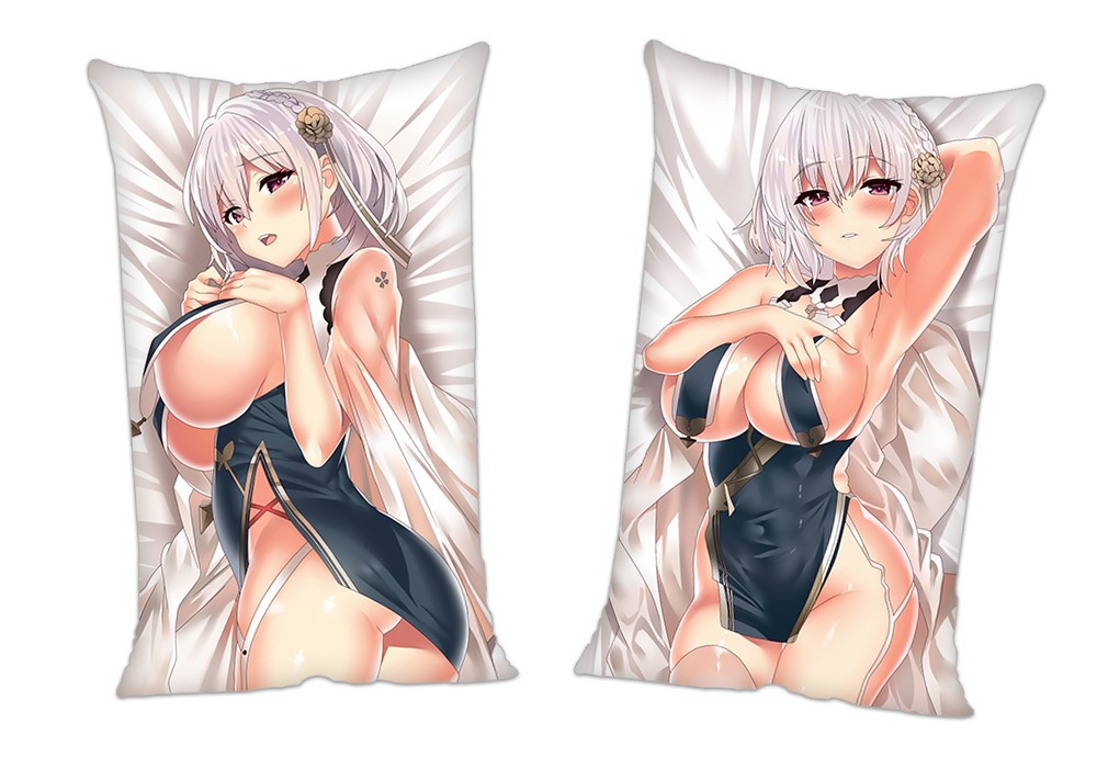 Azur Lane HMS Sirius Anime 2 Way Tricot Air Pillow With a Hole 35x55cm(13.7in x 21.6in)