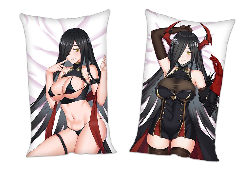 Azur Lane Friedrich der Grosse Anime 2Way Tricot Air Pillow With a Hole 35x55cm(13.7in x 21.6in)