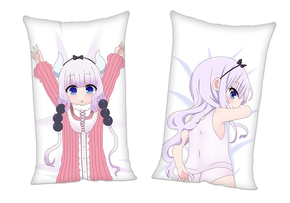 Miss Kobayashi s Dragon Maid Kanna Kamui Anime 2Way Tricot Air Pillow With a Hole 35x55cm(13.7in x 21.6in)