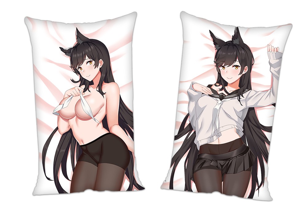 Azur Lane Atago Anime 2Way Tricot Air Pillow With a Hole 35x55cm(13.7in x 21.6in)