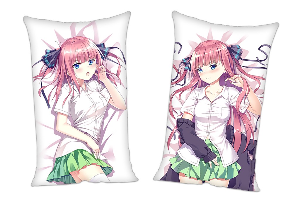 The Quintessential Quintuplets Nakano Nino Anime 2Way Tricot Air Pillow With a Hole 35x55cm(13.7in x 21.6in)