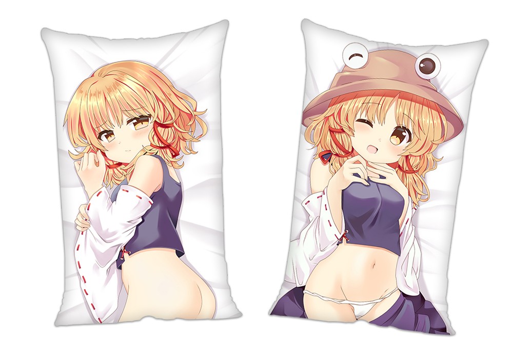 Touhou Project Moriya Suwako Anime 2Way Tricot Air Pillow With a Hole 35x55cm(13.7in x 21.6in)
