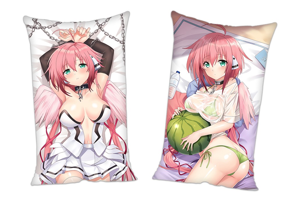 Heaven s Lost Property Uranus Queen Icarus Anime 2Way Tricot Air Pillow With a Hole 35x55cm(13.7in x 21.6in)