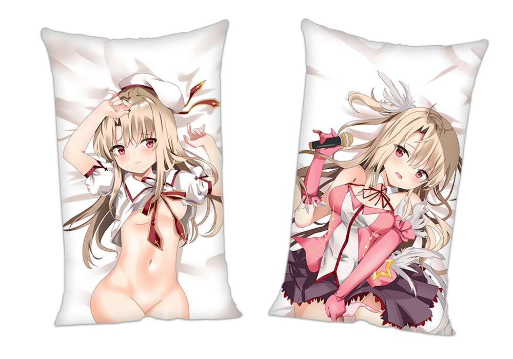 Fatekaleid liner Prisma Illya Illyasviel von Einzbern Anime 2Way Tricot Air Pillow With a Hole 35x55cm(13.7in x 21.6in)