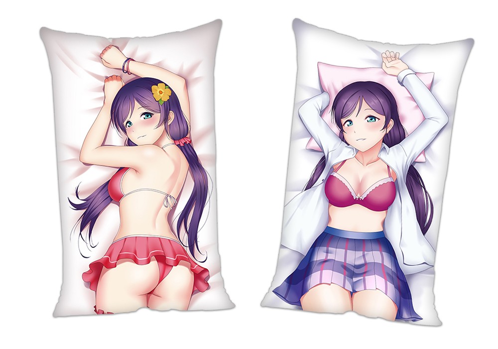 Love Live Nozomi Tojo Anime 2 Way Tricot Air Pillow With a Hole 35x55cm(13.7in x 21.6in)