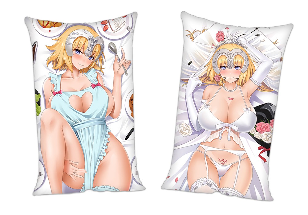 FateApocrypha Jeanne d Arc Anime 2Way Tricot Air Pillow With a Hole 35x55cm(13.7in x 21.6in)