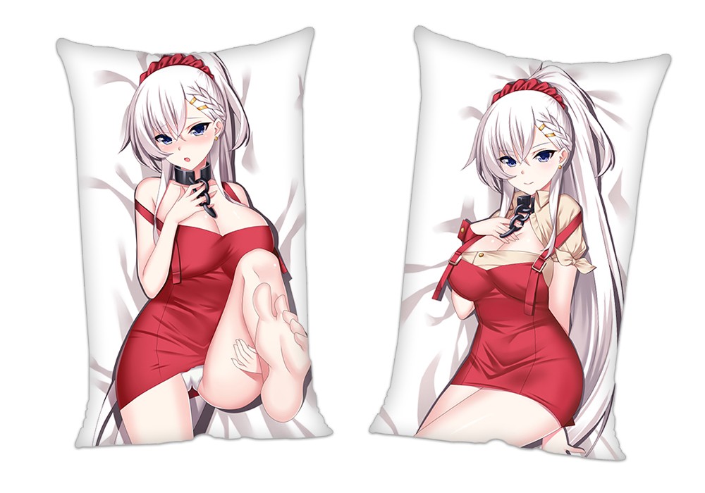 Azur Lane Belfast Anime 2Way Tricot Air Pillow With a Hole 35x55cm(13.7in x 21.6in)